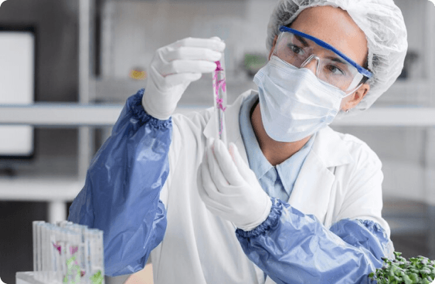 CHITELIX researcher working on sustainable biotechnology